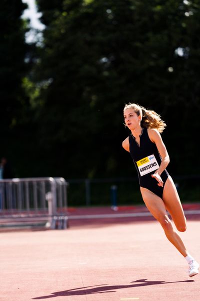 Zita Goossens (AC Deinze) am 28.05.2022 waehrend der World Athletics Continental Tour IFAM Oordegem in Oordegem